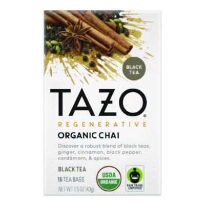 TZOTAZ00305BX TEA,TAZO CHAI 6 16CT