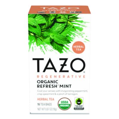 TZOTAZ00350BX TEA,TAZO,REFRESHMINT,16CT