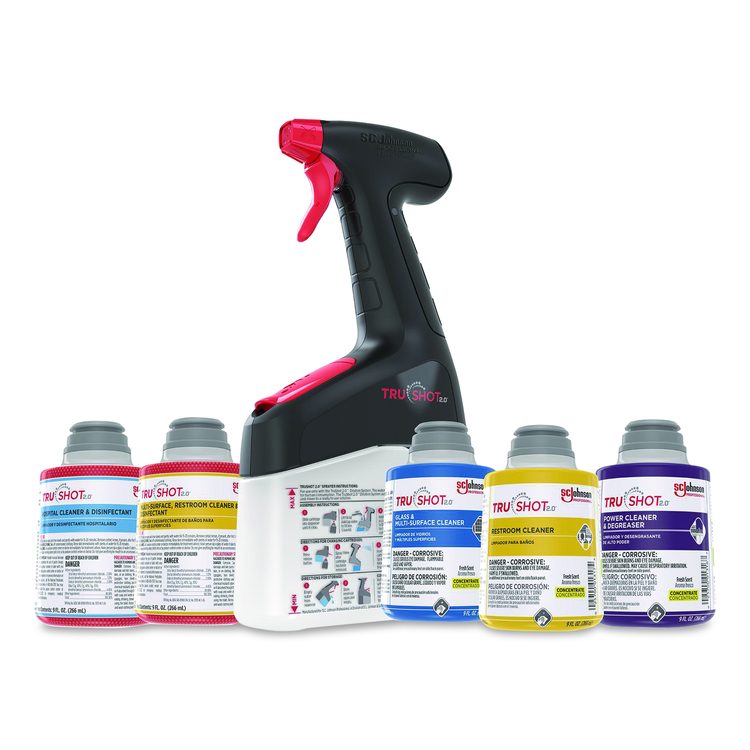 TruShot 2.0 Glass and Multisurface Cleaner, Fresh Scent, 9 oz Cartridge (Each)