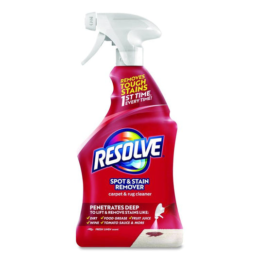 Triple Oxi Advanced Trigger Carpet Cleaner, Fresh Linen Scent, 22 oz Spray Bottle