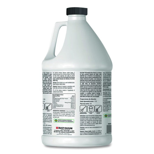 Professional Low Foam Floor Cleaner Concentrate, Lemon Scent, 1 gal Bottle, 4/Carton