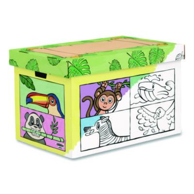 FEL1231701 BOX,ANIMAL TOY,WH