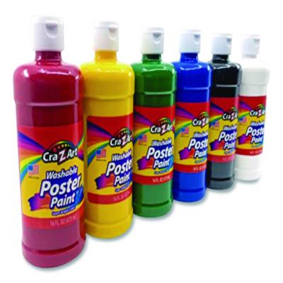 CZA01611 PAINT,6-16OZ,TEMPERA,AST