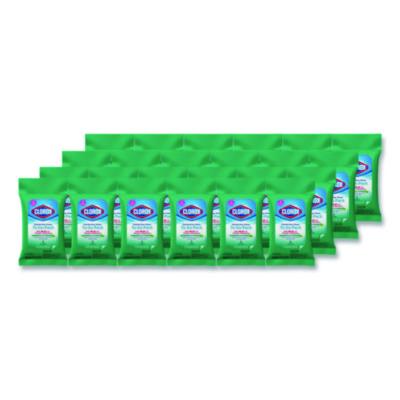 CLO60133 WIPES,TO GO,24-9PK,WH