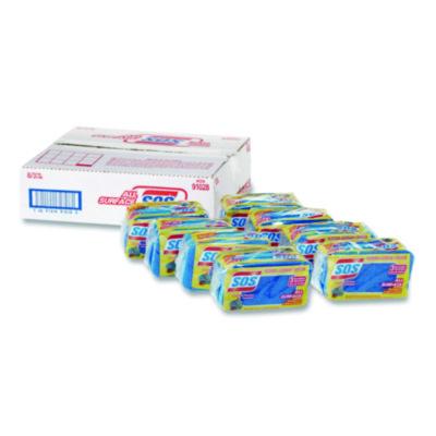 CLO91028CT SPONGE,SCLRUBBER,SOS,24CT