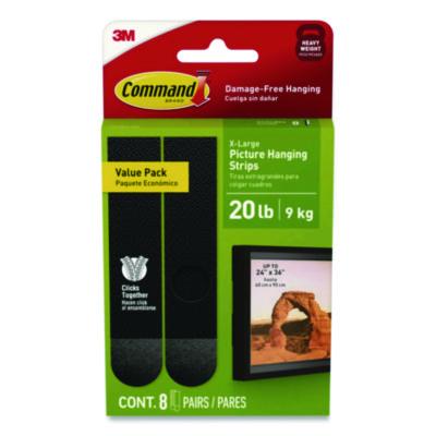 MMM17217BLK8ES STRIP,CMMND,20LB,BLK