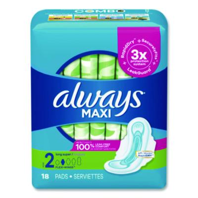 PGC03368 PAD,ALW,MAXI,2- 8/18PK