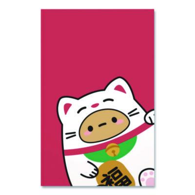 DNKLFC1885L NOTEBOOK,LUCKYCAT,LAYFLAT