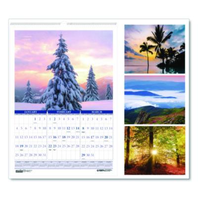 HOD323 CALENDAR,3 MO SEASON,WALL