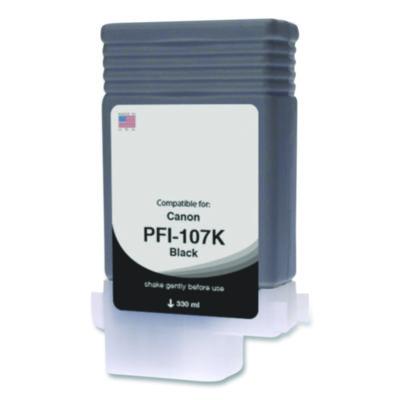 CTGWCPFI107B INKCART, PFI-107,BK