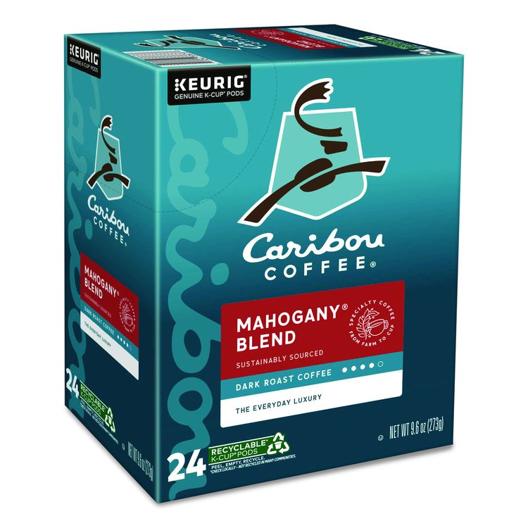 Mahogany Coffee K-Cups, 96/Carton