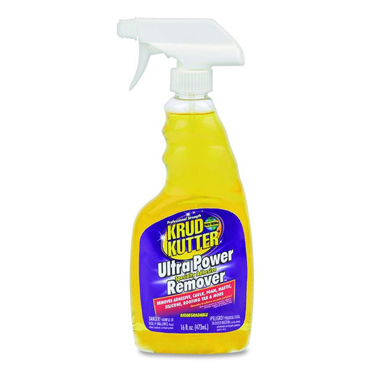 Ultra Power Specialty Adhesive Remover, 16 oz Spray Bottle, 6/Carton