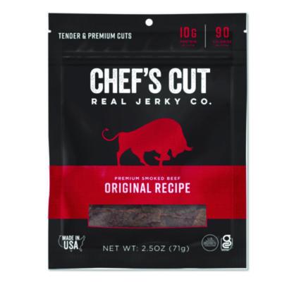 CHUCCR00500 FOOD,JERKY,ORG STEAK