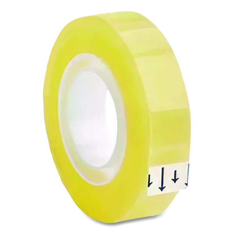 Transparent Tape, 1" Core, 0.75" x 36 yds, Clear