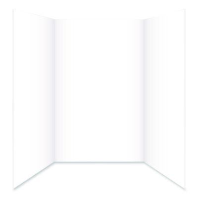 GEO20317 BOARD,TRI FOLD,FOAM,WH