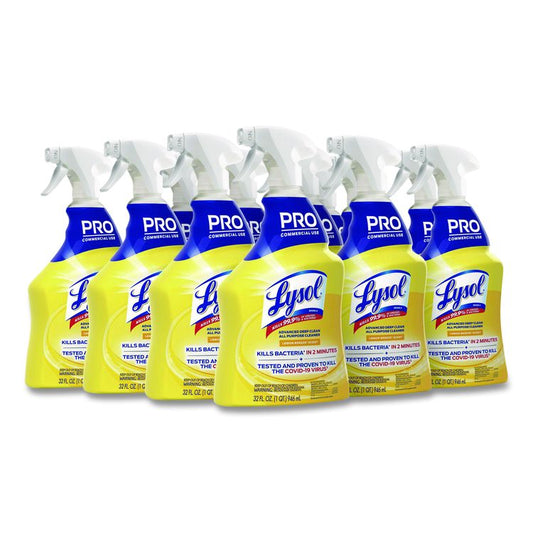 Advanced Deep Clean All Purpose Cleaner, Lemon Breeze Scent, 32 oz Trigger Spray Bottle (Each)