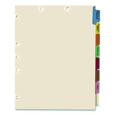 MAQ30227 INDEX,8 TAB,8.5X11,50/BX