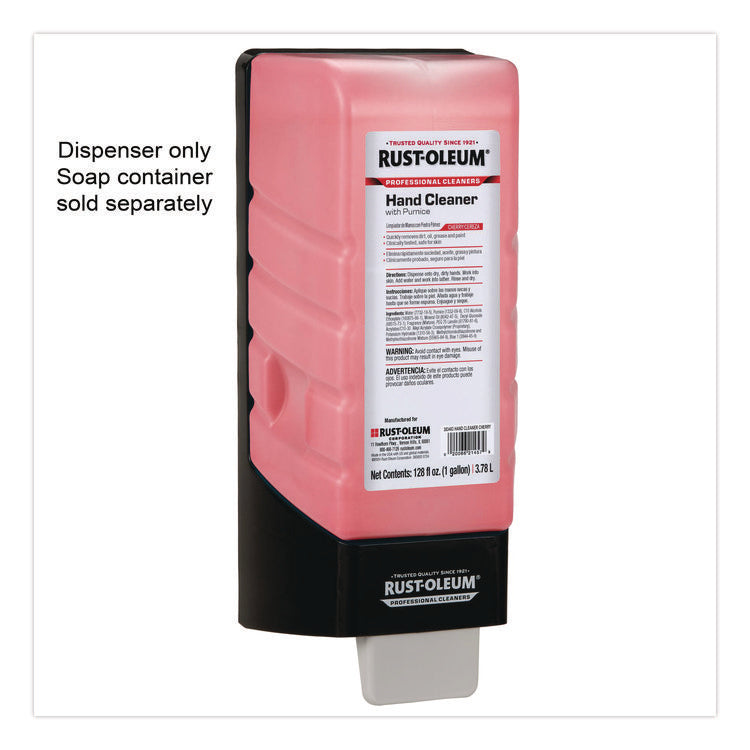 Professional Hand Cleaner with Pumice Dispenser, 6.63 x 6.63 x 7.63, Black