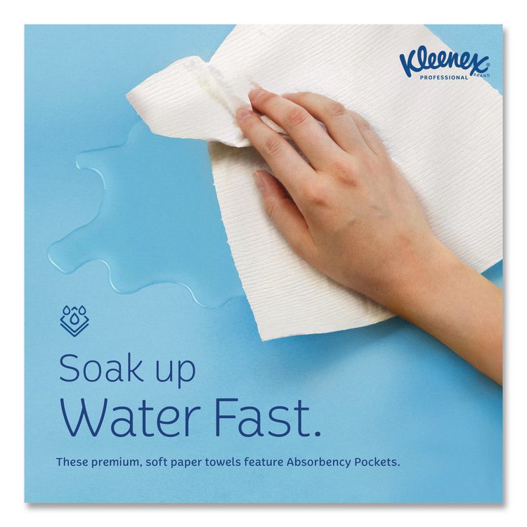 Premiere Folded Towels, 1-Ply, 7.8 x 12.4, White, 120/Pack, 25 Packs/Carton