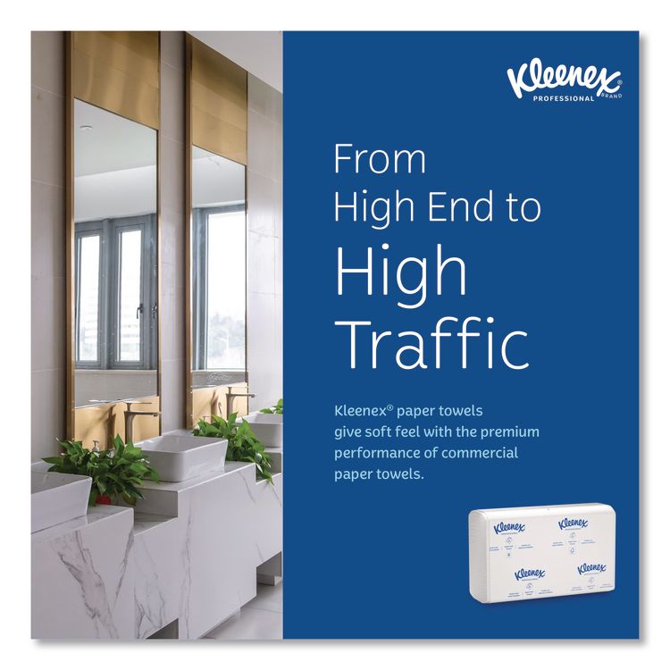 Premiere Folded Towels, 1-Ply, 7.8 x 12.4, White, 120/Pack, 25 Packs/Carton