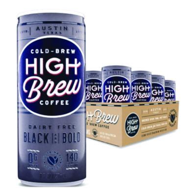 HIH00504 COFFEE,COLD,BLK/BOLD,8OZ