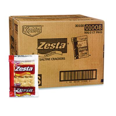 KEB01008 FOOD,ZESTA,SALTINES,500CT