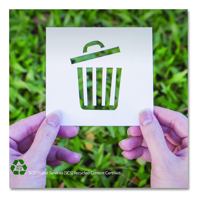 Biotuf Compostable Can Liners, 48 gal, 1 mil, 42" x 48", Green, 20 Bags/Roll, 5 Rolls/Carton