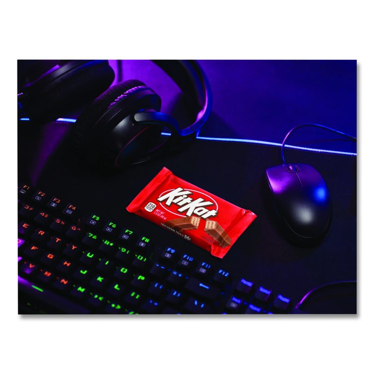 Wafer Bar with Milk Chocolate, 1.5 oz Bar, 36 Bars/Box