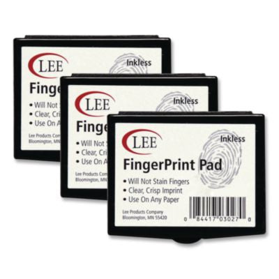 LEE03037 PAD,FINGERPRINT,BK,3