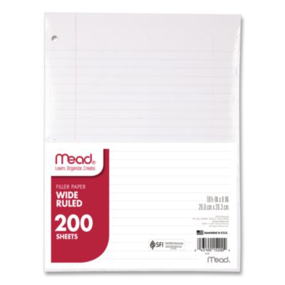 MEA15200 PAPER,FILR WIDE RULED,WE