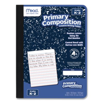 MEA09902 NOTEBOOK,PRIMARY CMPBK,MB