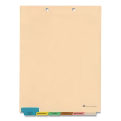 MAQ33157 FOLDER,E-T,CHT,SETS,6TAB