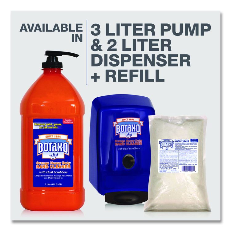 Orange Heavy Duty Hand Cleaner, Citrus Scent, 3 L, 4/Carton