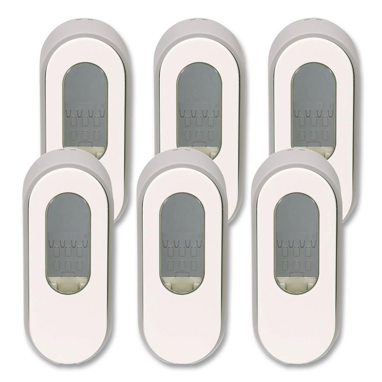 Versa Dispenser for Pouch Refills, 15 oz, 3.75 x 3.38 x 8.75, Light Gray/White (Each)