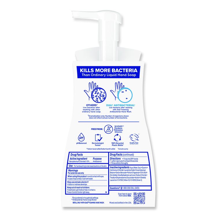 Antibacterial Foaming Hand Wash, Fresh Pear Scent, 10 oz (Each)