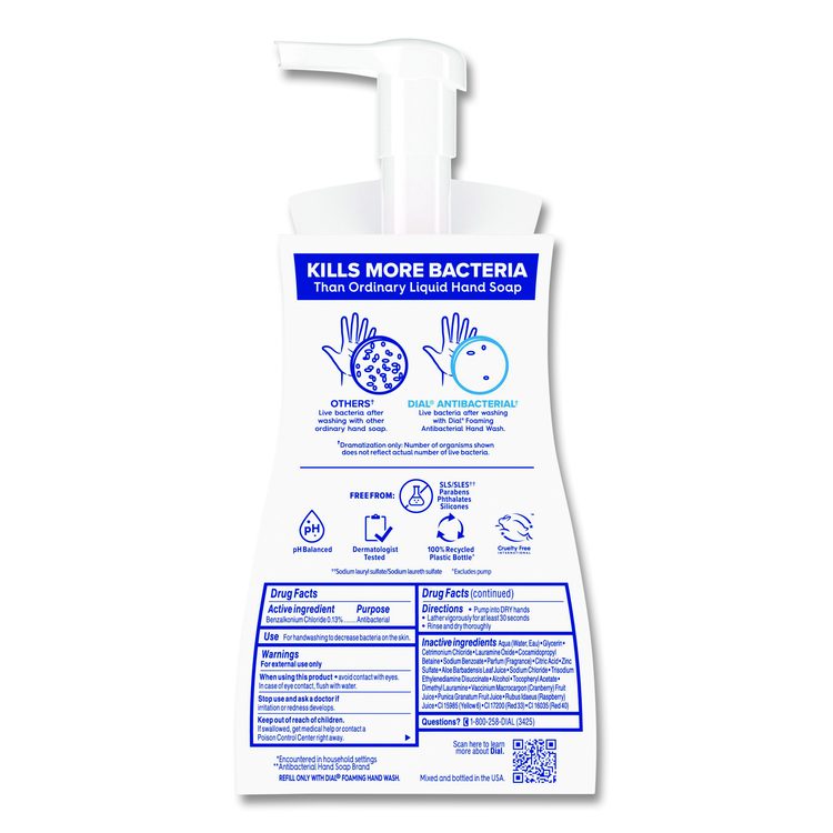 Antibacterial Foaming Hand Wash, Power Berries Scent, 10 oz (Each)