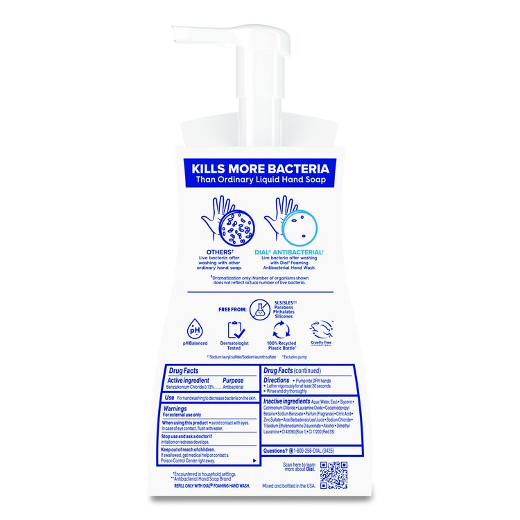 Antibacterial Foaming Hand Wash, Spring Water Scent, 10 oz (Each)