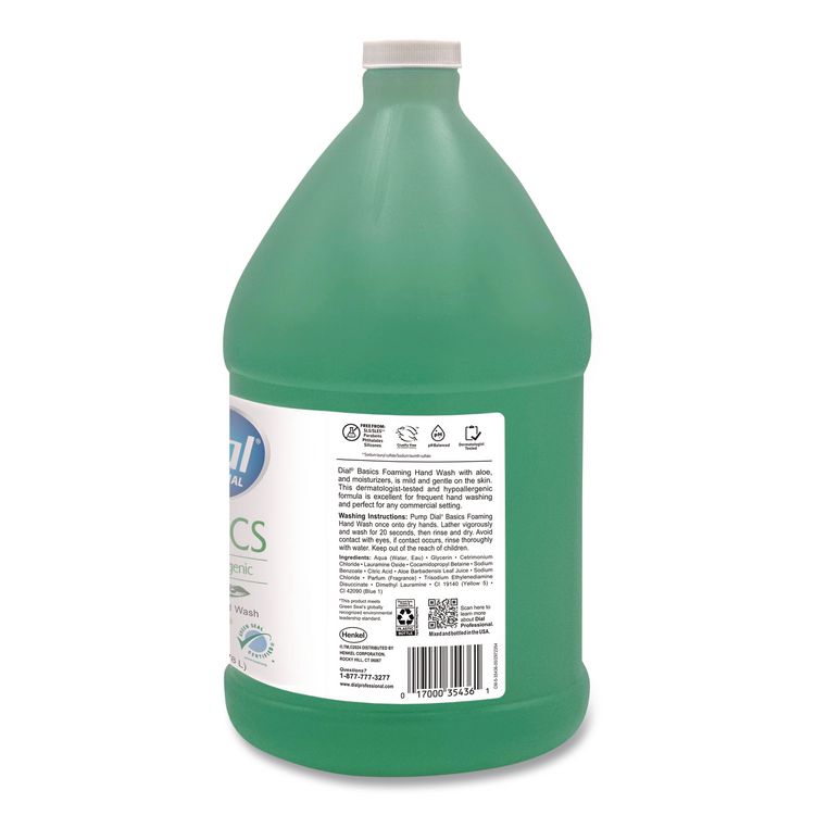 Basics Hypoallergenic Foaming Hand Wash, Fresh Floral Scent, 1 gal (Each)