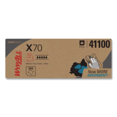 KCC41100 WIPES,X70,WRKHSE,300CT,WE