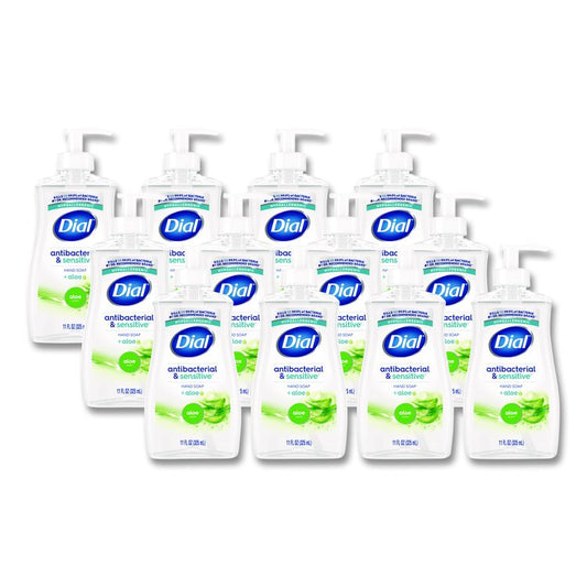 Antibacterial Liquid Hand Soap, Aloe Scent, 11 oz (Each)