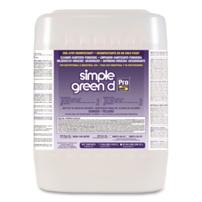SMP3430505 DISINFECTANT,PRO5,5GL,CLR