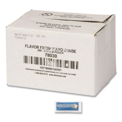 FLV80005 FOOD,MAYO,PACKTS,200CT,9G