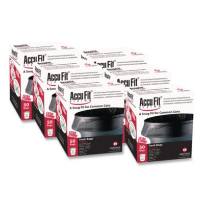 HERH7450TKRC1CT LINER,44 GAL,.90ML,BK