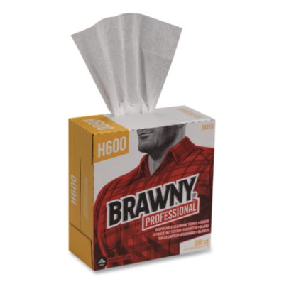 GPC29316CT WIPES,BRAWNY,LT WGT,10,WH