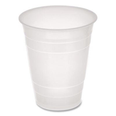 PCTYE160 CUP,RIBD,PLAS,16OZ,TR