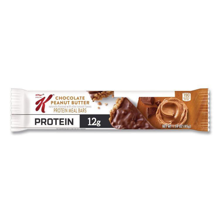 Special K Protein Meal Bar, Chocolate/Peanut Butter, 1.59 oz Bar, 8/Box