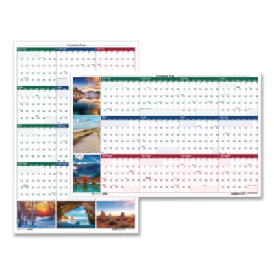 HOD3931 PLANNER,WALL,LAMINATED