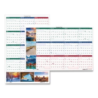 HOD3930 CALENDAR,LAMINATED NA,AST
