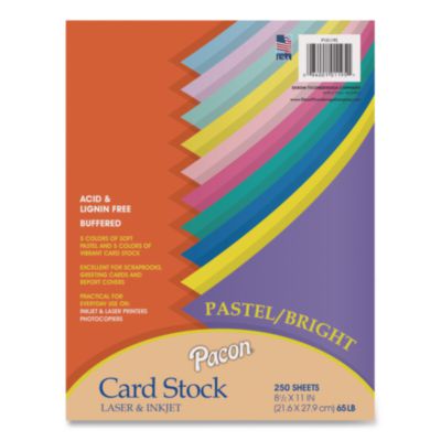 PAC101195 PAPER,ARY,65#,CRDSTCK,AST