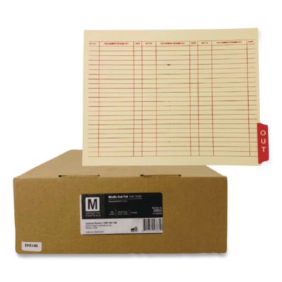 MAQ32055 CARD,SHELF OUT,100/BX